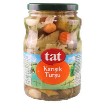 Tat Karışık Turşu 1550gr cam