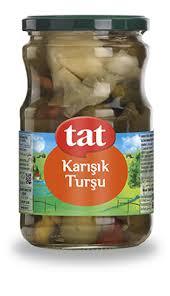 Tat Karışık Turşu 650gr cam