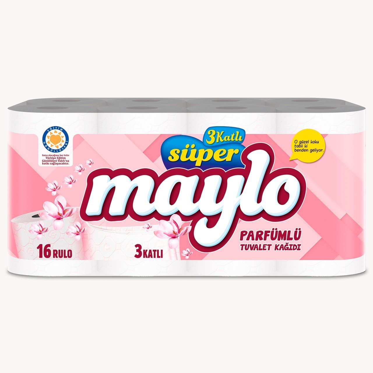 Maylo Tuvalet Kağıdı Parfümlü 3 Katlı 16lı