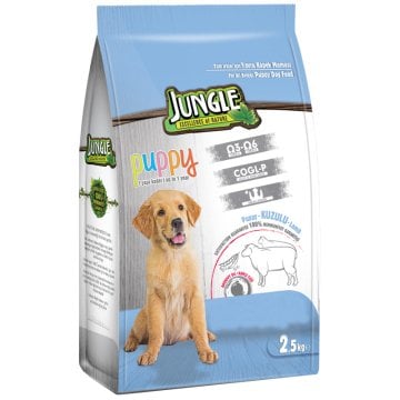 Jungle 1 Yaşa Kadar Kuzulu Köpek Maması 2500gr