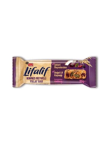 Eti Lifalif Kırmızı Meyveli Yulaf Bar 35gr