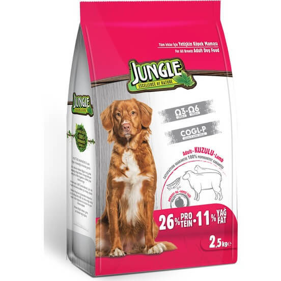 Jungle Adult Kuzuku Köpek Maması 2500gr