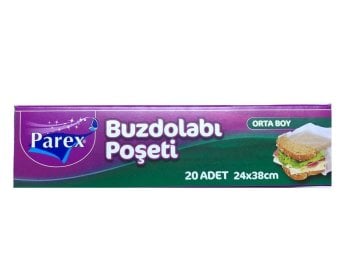Parex Buzdolabı Poşeti Orta Boy 20li