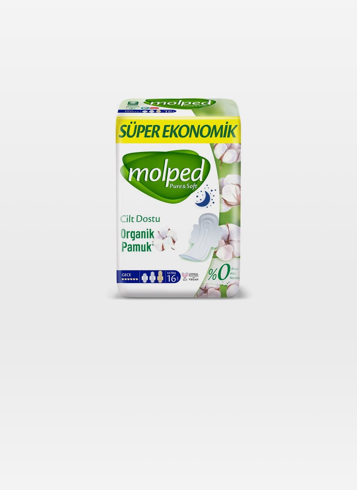 Molped Pure&Soft Süper Ekonomi 16 Gece