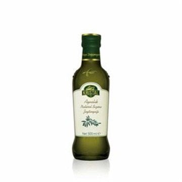 Kristal Ayvalık Natürel Sızma Zeytinyağı 500ml cam