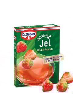 Dr. Oetker Bitkisel Jel Çilek Aromalı 100gr