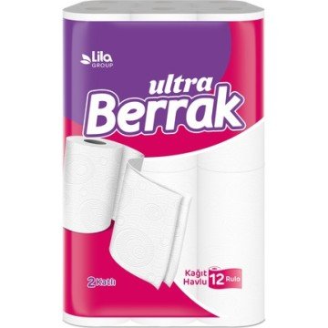 Berrak Havlu 12li