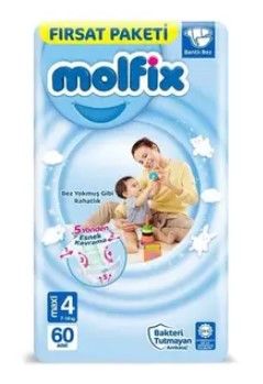 Molfix Fırsat Paket 4 Beden 7-14 kg