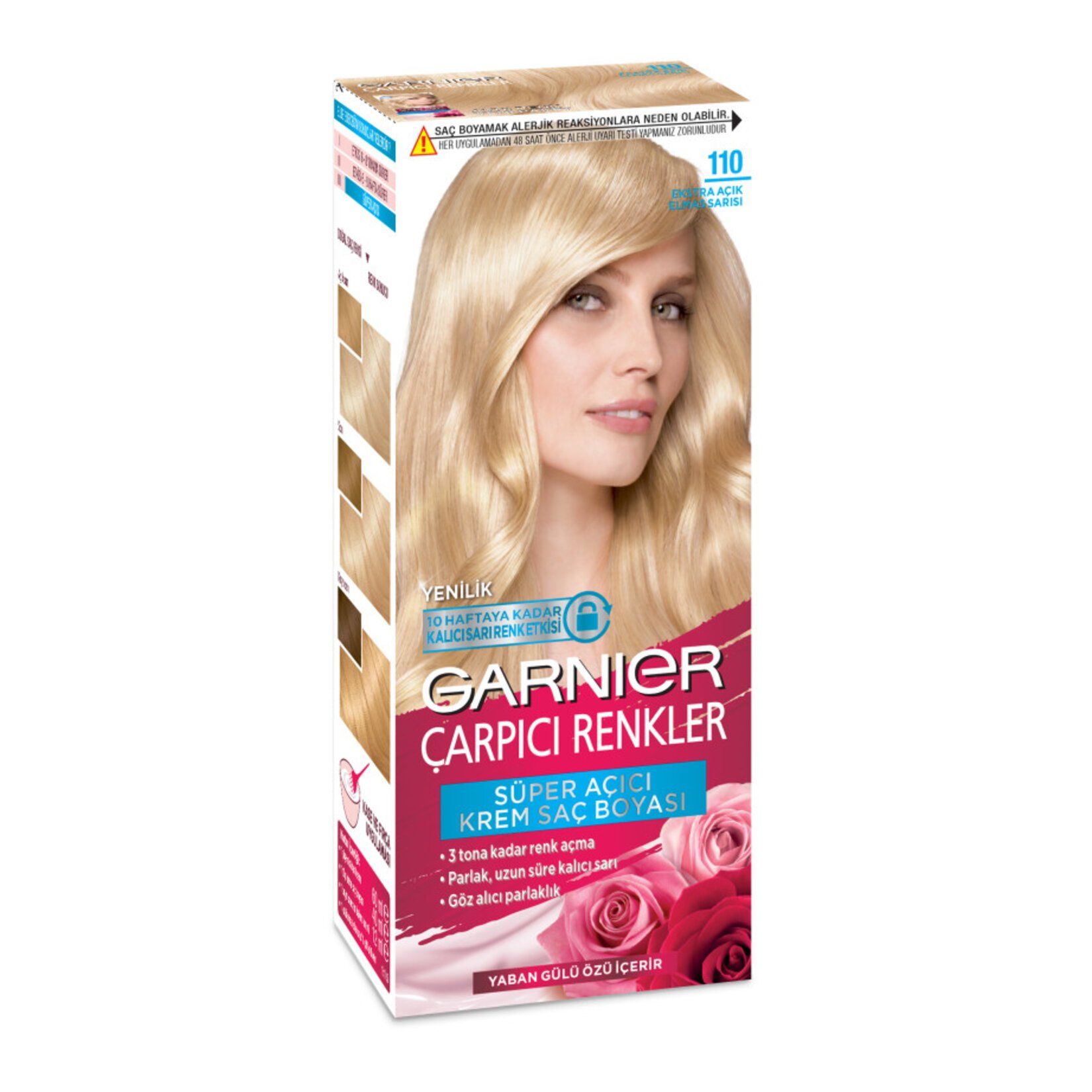 Garnier Çarpıcı Renkler Saç Boyası 110 Ekstra Açık Elmas Sarısı