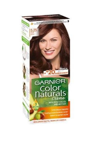 Garnier Color Naturals Saç Boyası 5.25 Sıcak Kahve