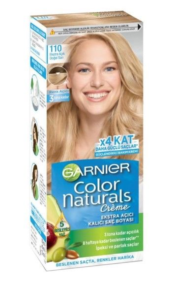 Garnier Color Naturals Saç Boyası 110 Ekstra Açık Doğal Sarı