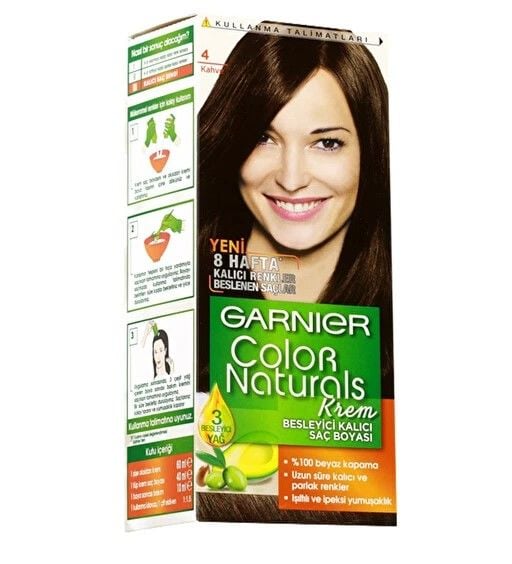Garnier Çarpıcı Renkler Saç Boyası 4 Kahve