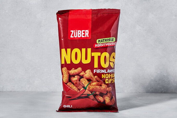 Züber Noutos Fırınlanmış Nohut Cipsi Chili 55 g