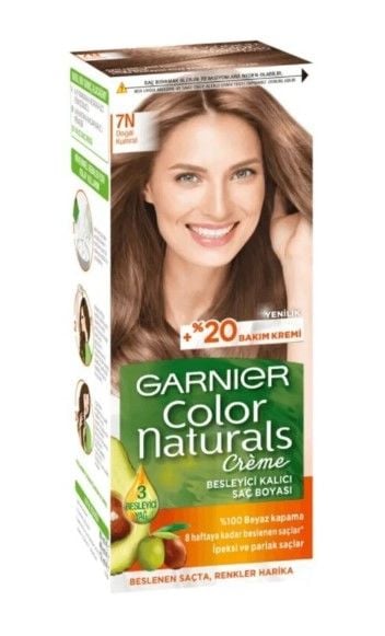 Garnier Color Naturals Saç Boyası 7N Doğal Kumral