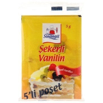 Sinangil Şekerli Vanilin 5li