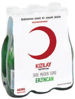 Kızılay Maden Suyu 6*200ml