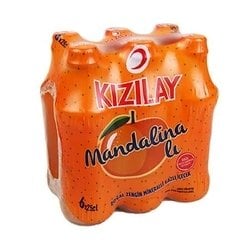 Kızılay Meyve Sulu Maden Suyu Mandalina 6*250ml