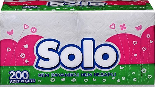 Solo Peçete 200lü