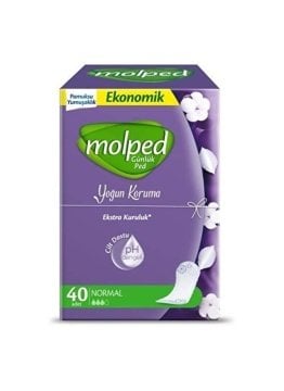 Molped Günlük Ped Yoğun Koruma Ekonomik Paket Normal 40lı