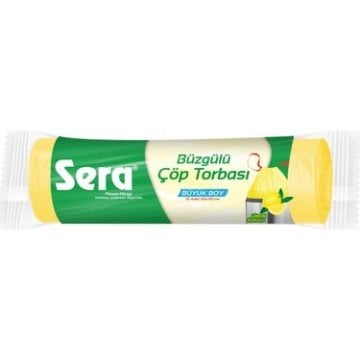 Sera Büzgülü Çöp Torbası Büyük Boy 15li