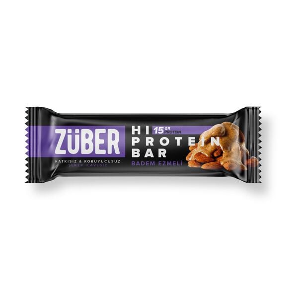 Züber Badem Ezmeli Hı-protein Bar 45gr
