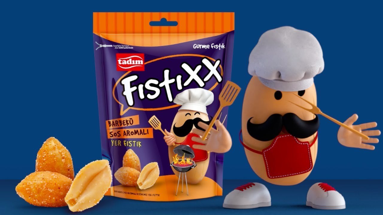 Tadım Fıstıxx Barbekü Sos Aromalı Yer Fıstığı 75gr