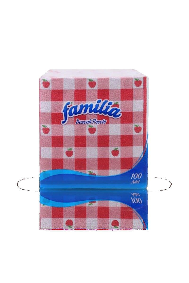 Familia Desenli Peçete 100lü
