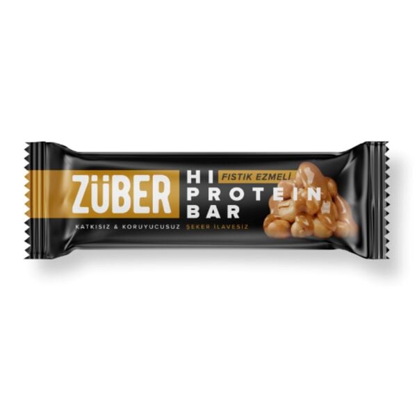Züber Yer Fıstığı Ezmeli Hı-protein Bar 45gr
