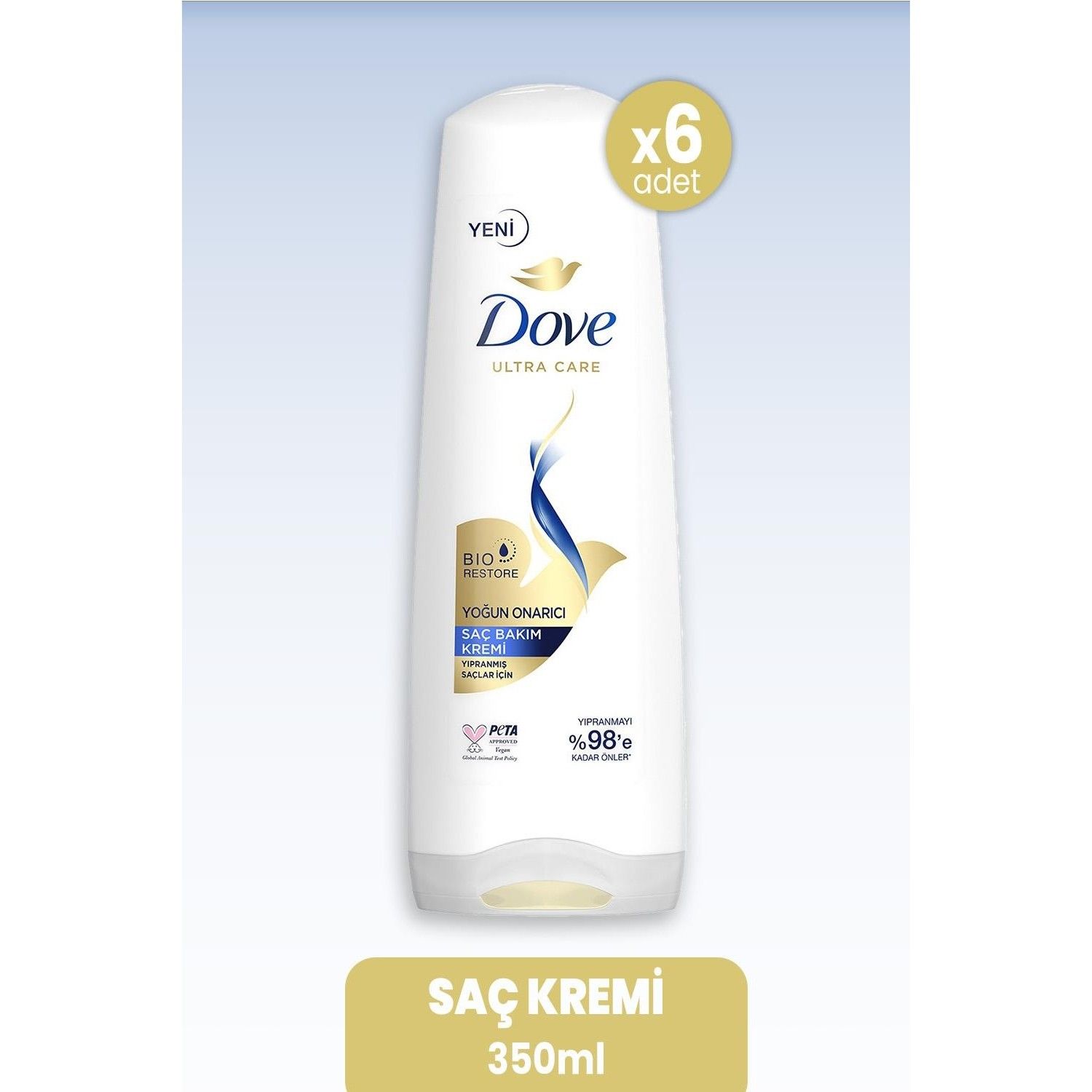 Dove Ultra Care BIO Restore Yoğun Onarıcı Saç Kıremi 350ml