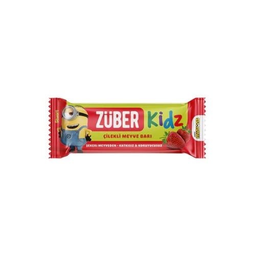 Züber Kidz Çilekli Meyve Barı 25gr