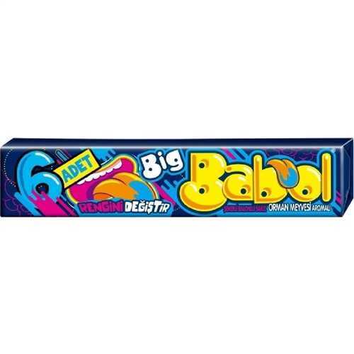 Big Babol Orman Meyvesi Aromalı 25gr 6lı