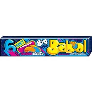 Big Babol Orman Meyvesi Aromalı 25gr 6lı