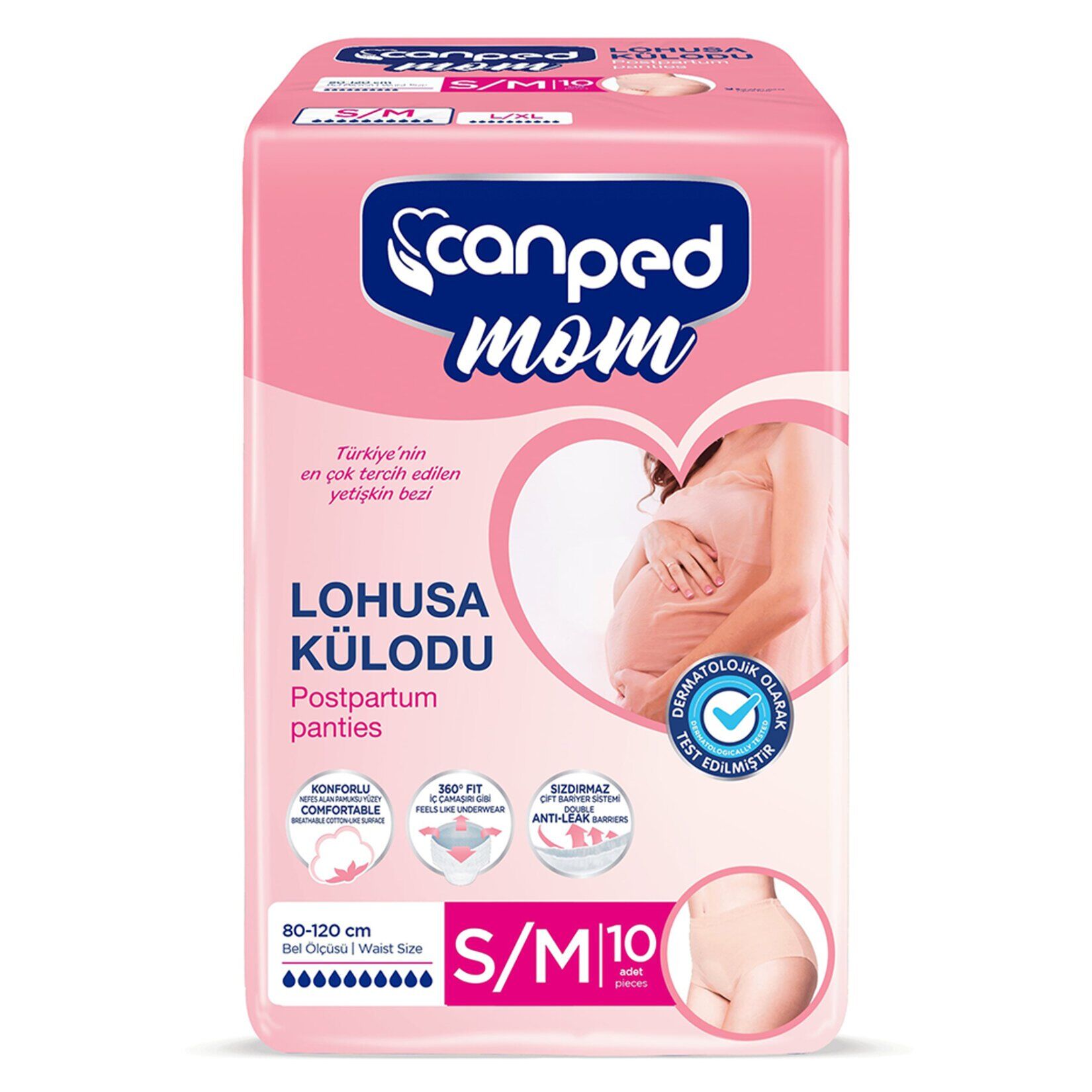 Canped Mom Lohusa Külodu L/XL  10 Adet