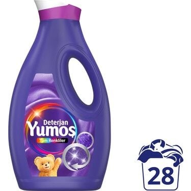 Yumoş Sıvı Bakım Çamaşır Deterjanı Tüm Renkliler 1690 ml