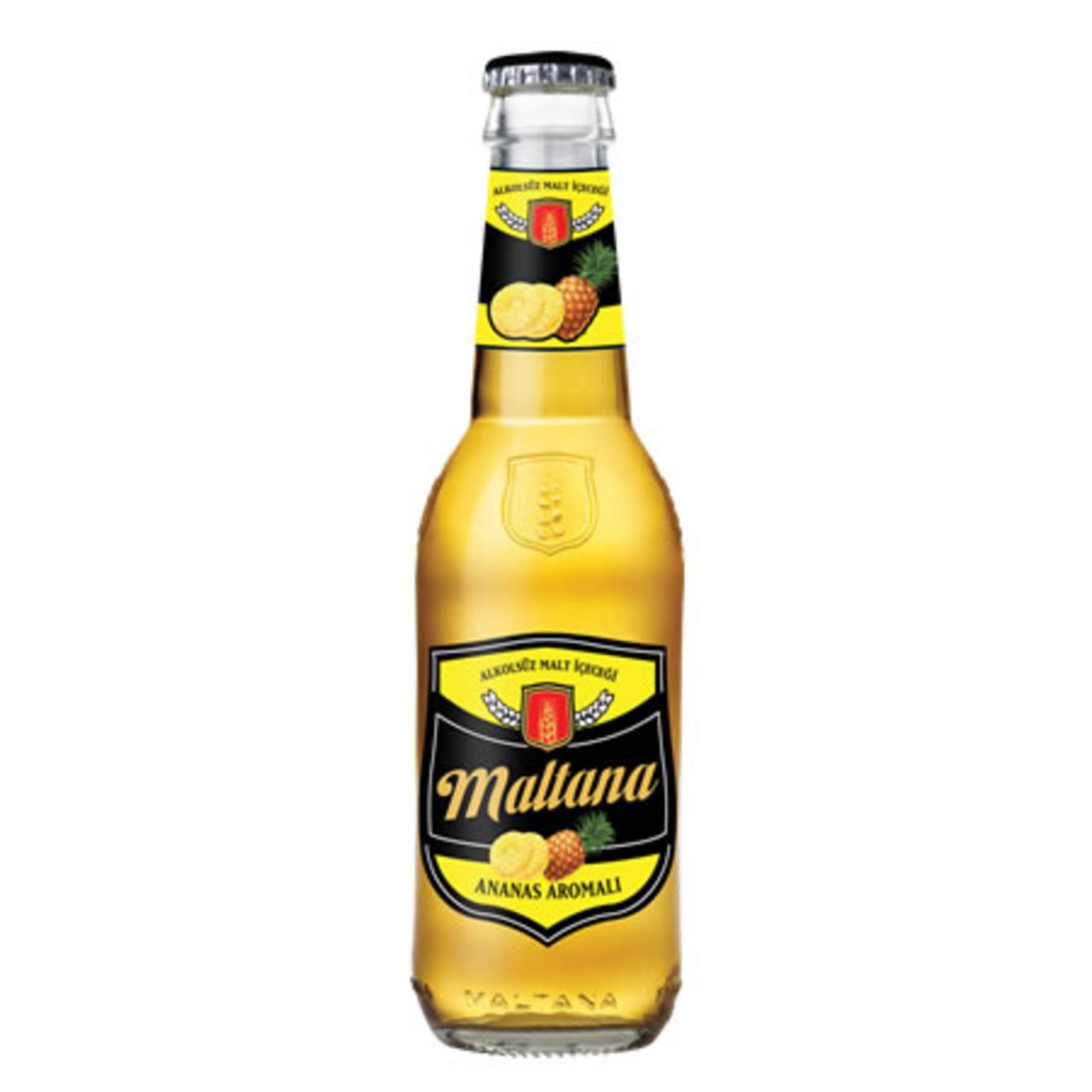 Maltana Ananas Aromalı Alkolsüz Malt İçeçek 250ml cam