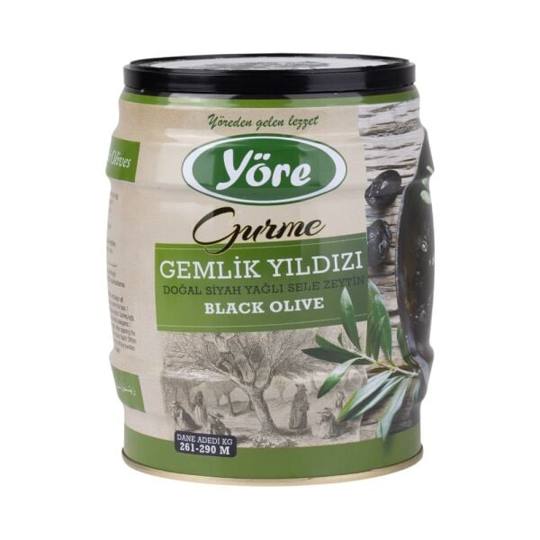 Yöre Gemlik Yıldızı Siyah Zeytin 750gr