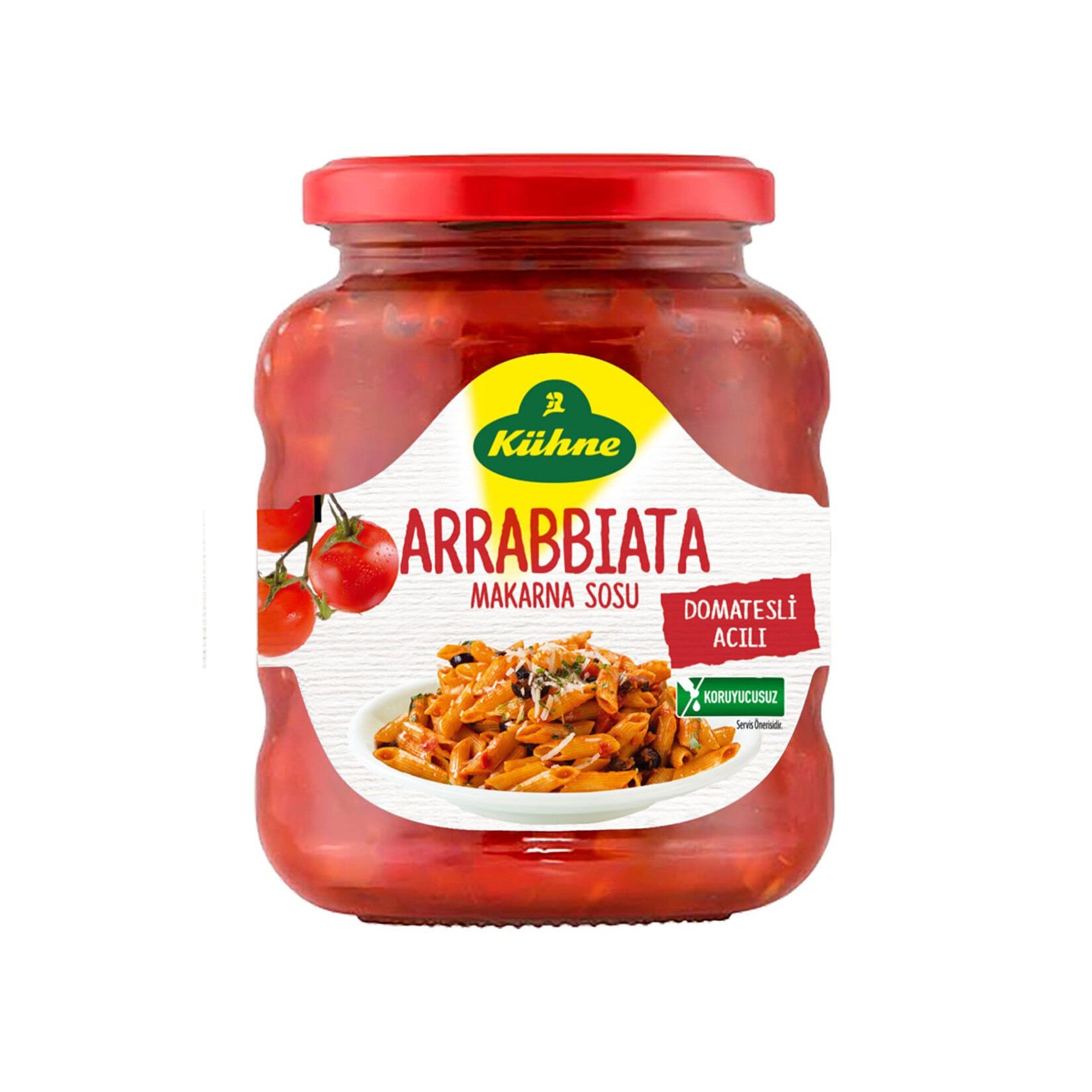 Kühne Arrabbiata Makarna Sosu 350gr