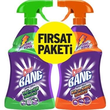 Cıllıt Bang Mutfak & Banyo Sprey 2X750