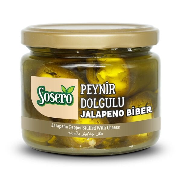 Sosero Peynir Dolgulu Jalapeno Biber 290gr