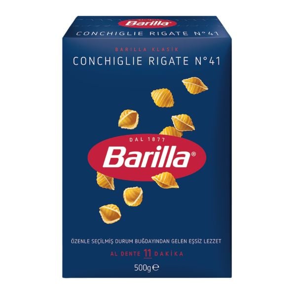 Barilla Midye (Conchıglıe Rıgate) Makarna 500gr