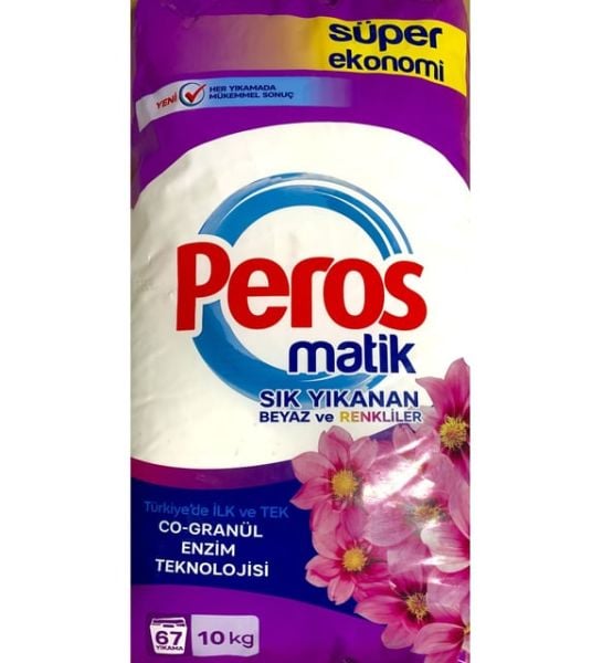 Peros Matik Beyazlar Ve Renkliler 10 kg