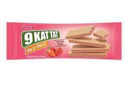 Ülker 9 Kat Tat İnce İnce Çilekli Gofret 114gr