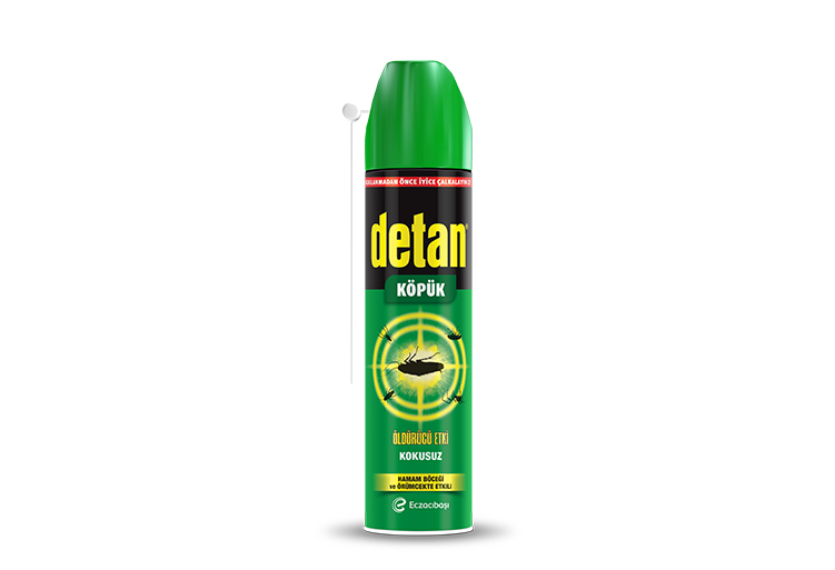Detan Köpük Hamamböceği ve Örümcek Öldürücü Kokusuz 275ml