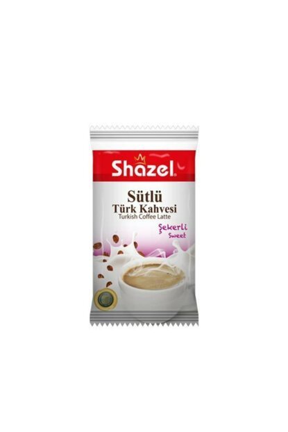 Shazel Sütlü Türk Kahvesi Şekerli 22gr