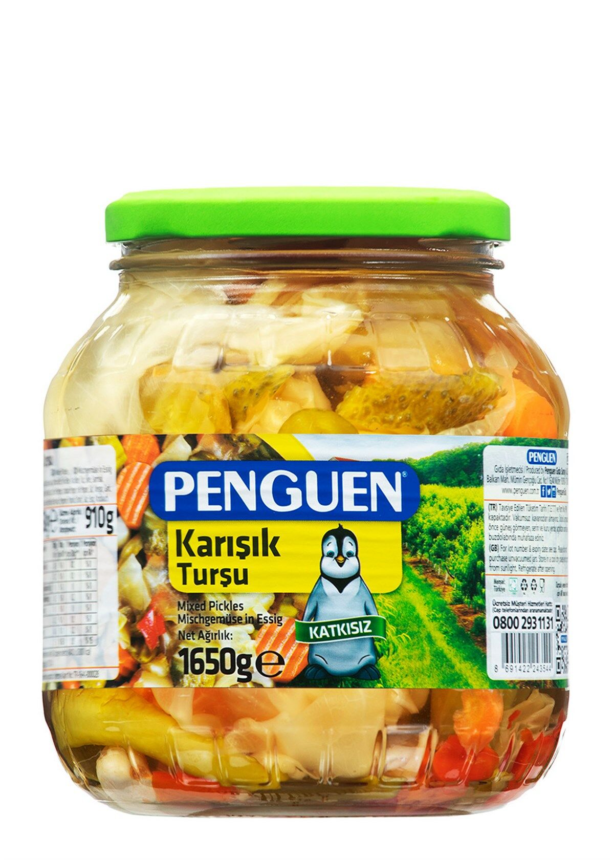 Penguen Karışık Turşu 1650gr