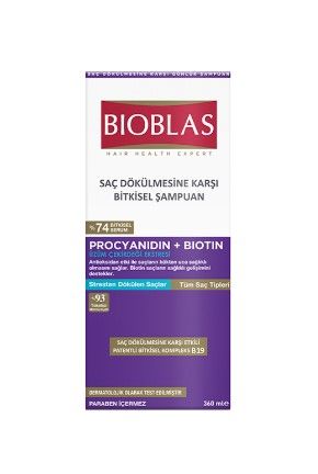 Bioblas Sitresten Dökülen Saçlar & Tüm Saç Tipler Şampuan 360ml