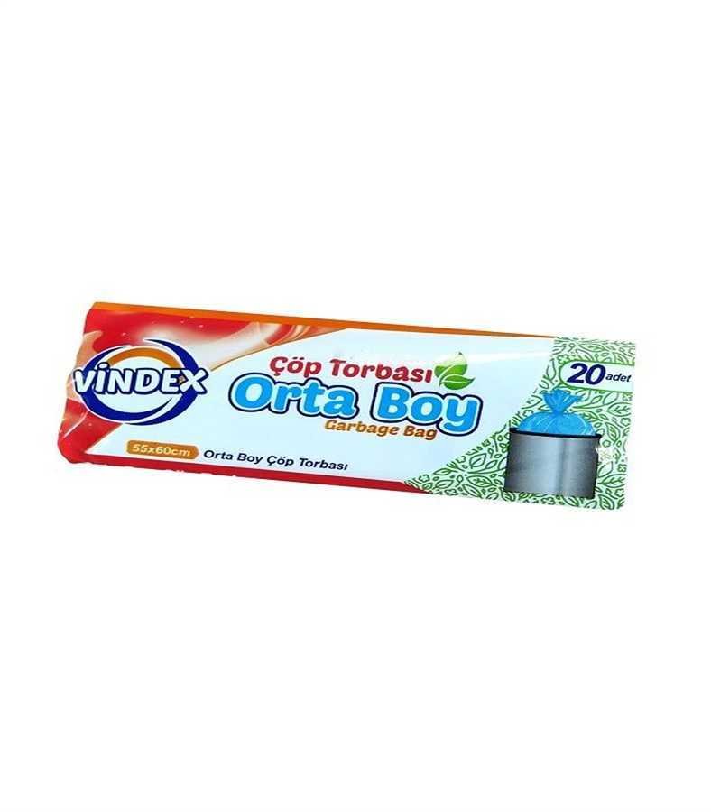Vindex Çöp Torbası Orta Boy 20 Adet