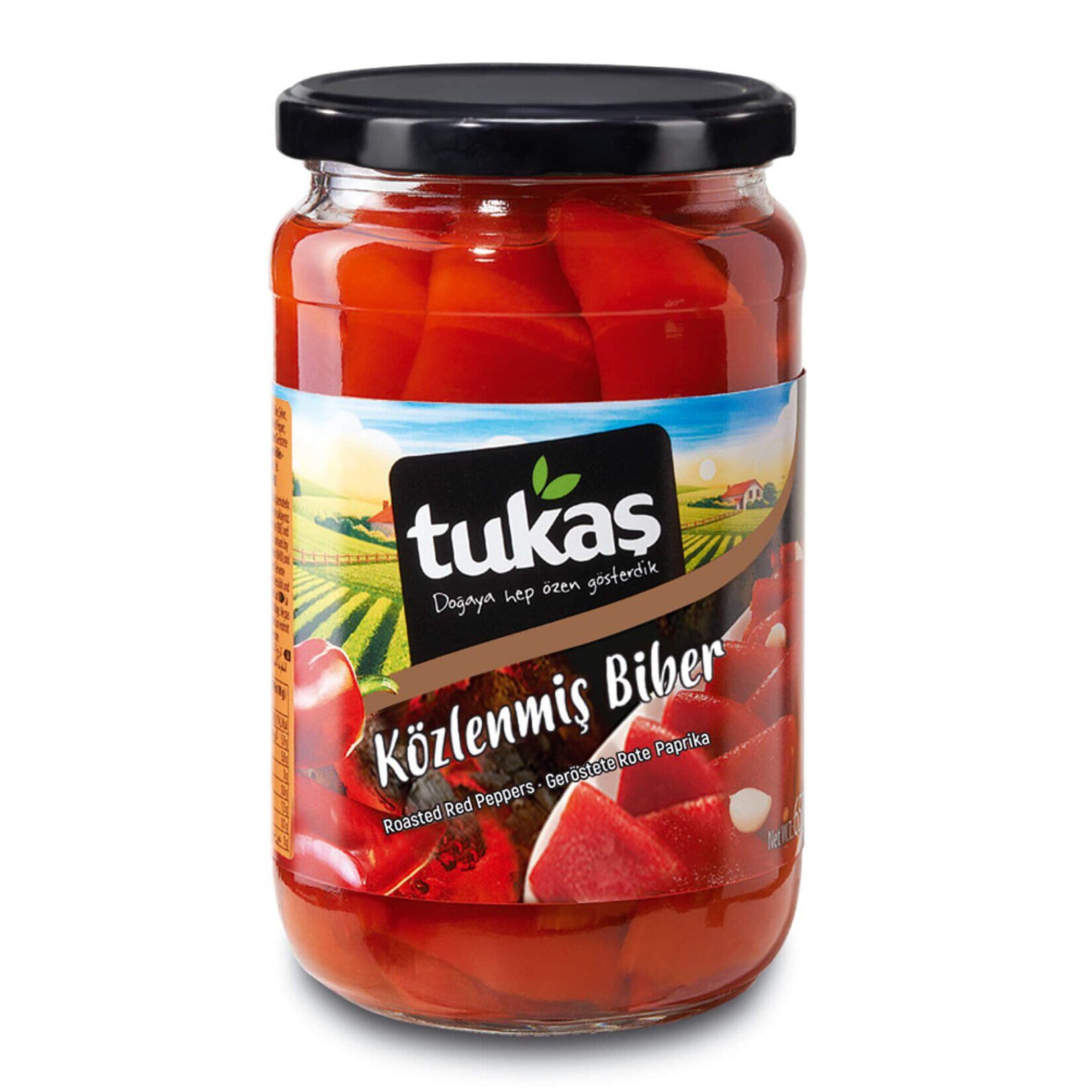 Tukaş Közlenmiş Biber 680gr cam