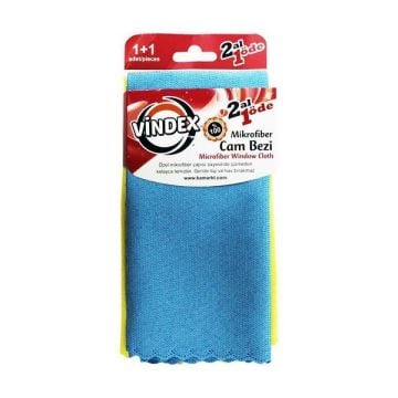 Vindex Mikrofiber Cam Bezi 2li