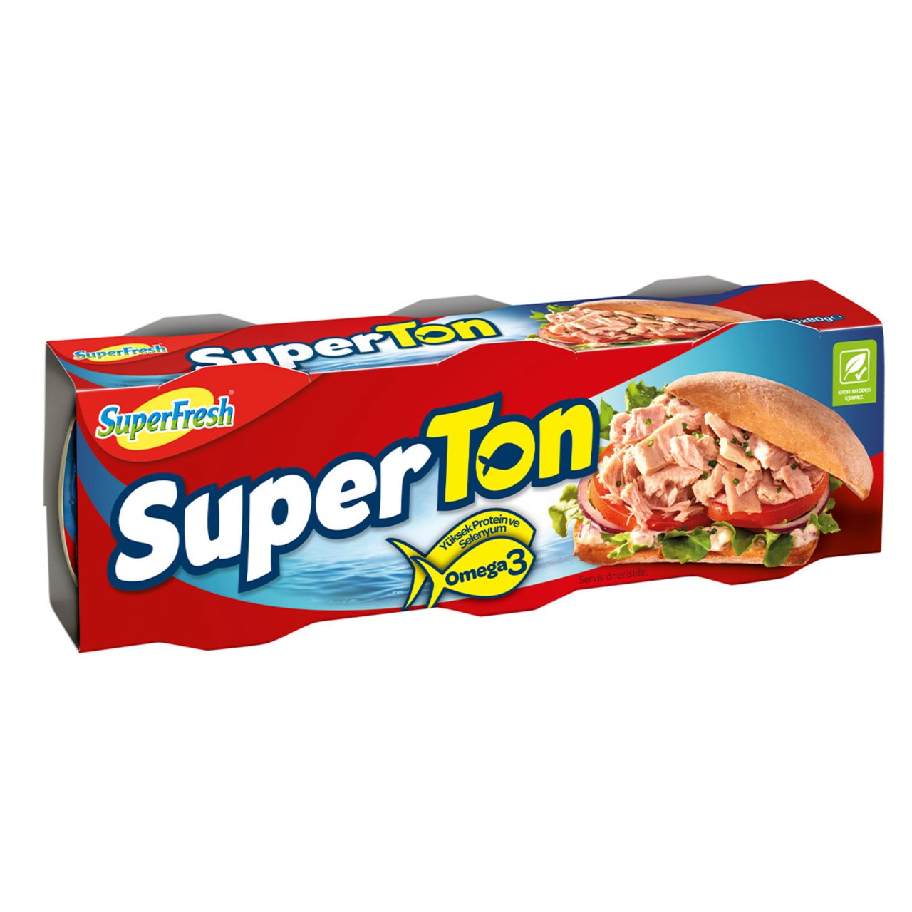 Süperfresh Ton Balığı Süper Ton 3x75gr